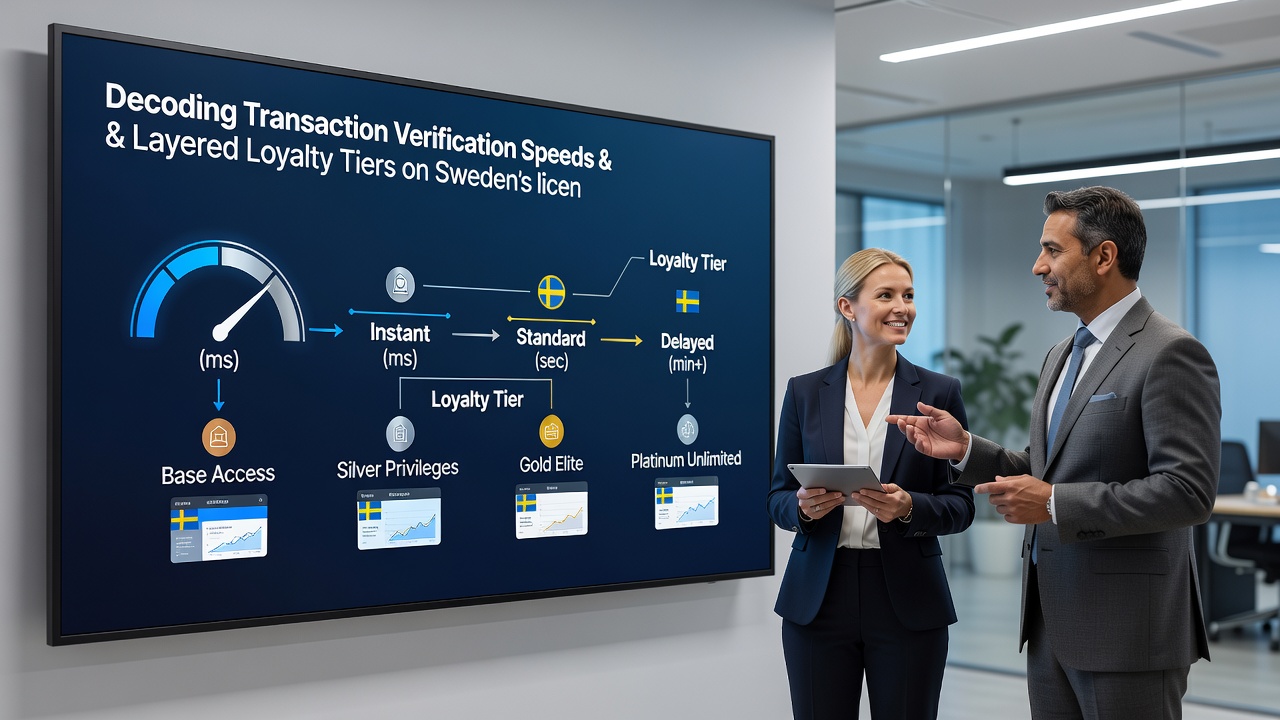 Loyalty tier dashboard displaying progression metrics linked to verified transactions on a mobile slot app