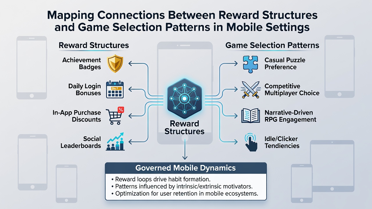 Data charts showing correlations between reward tiers and mobile game category preferences in Nordic markets