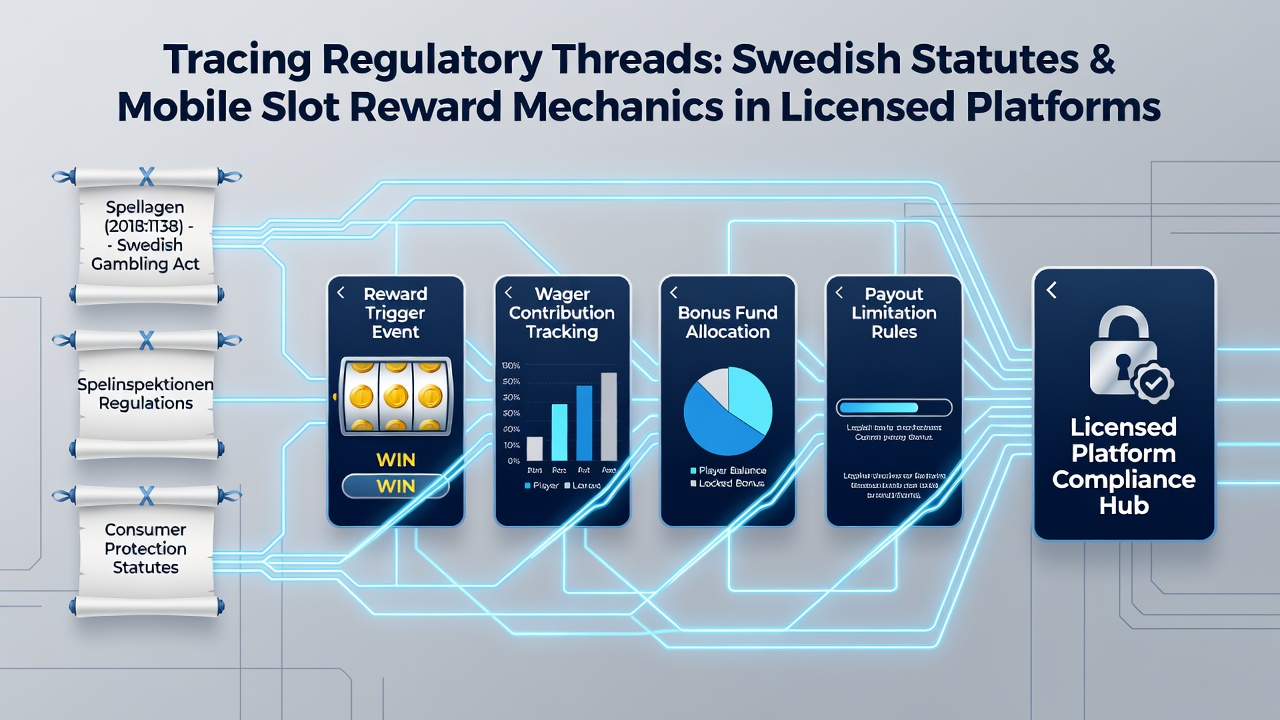 Mobile slot interface showing reward mechanics in a licensed Swedish platform
